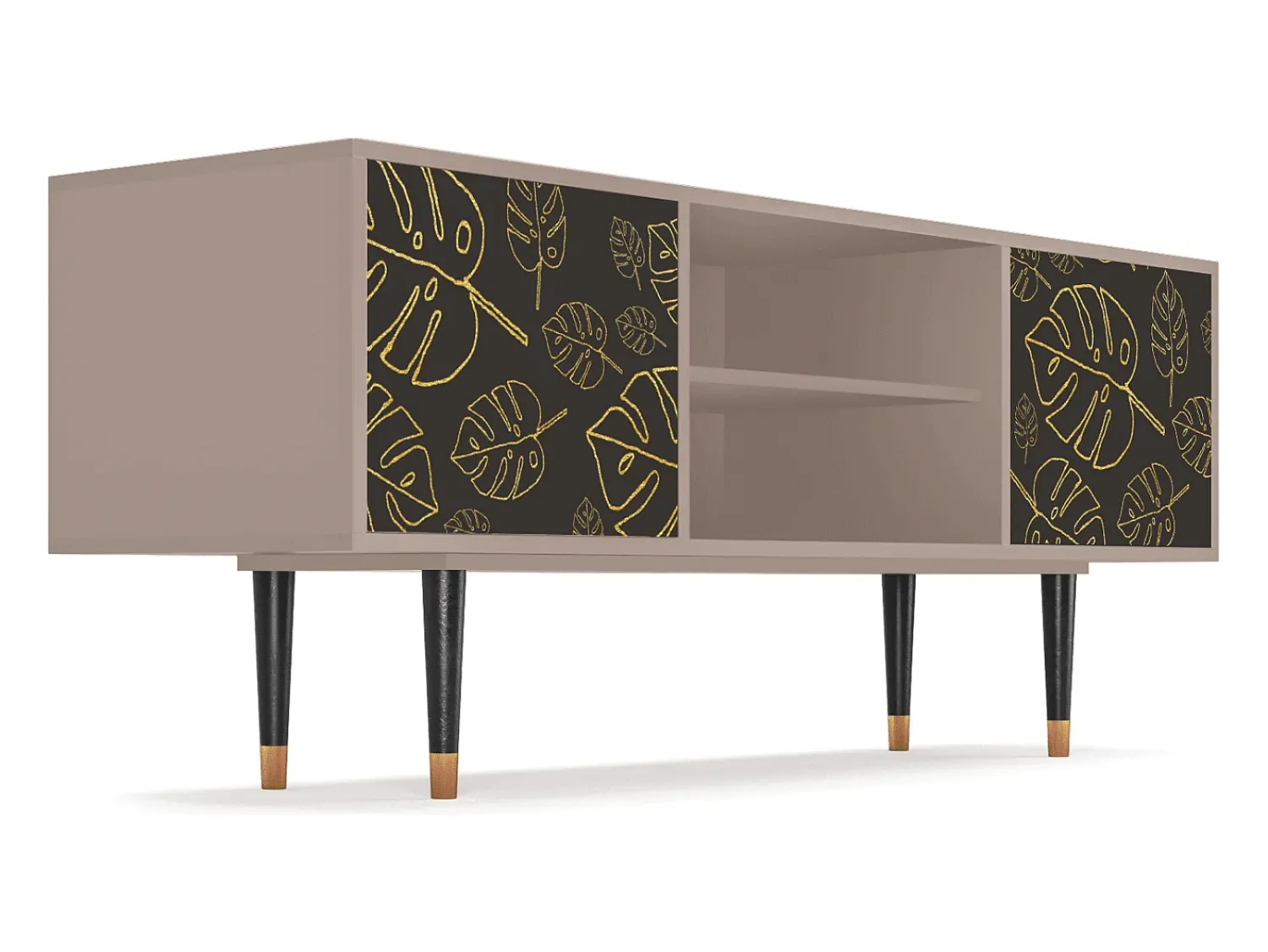 Móvel De Tv| Mueble de TV - 170х69х48 cm - T2 - Fall Of The Leaves, Latte Bege