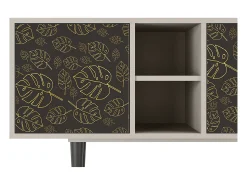 Móvel De Tv| Mueble de TV - 150х69х41 cm - T5 - Fall Of The Leaves, Areia Bege