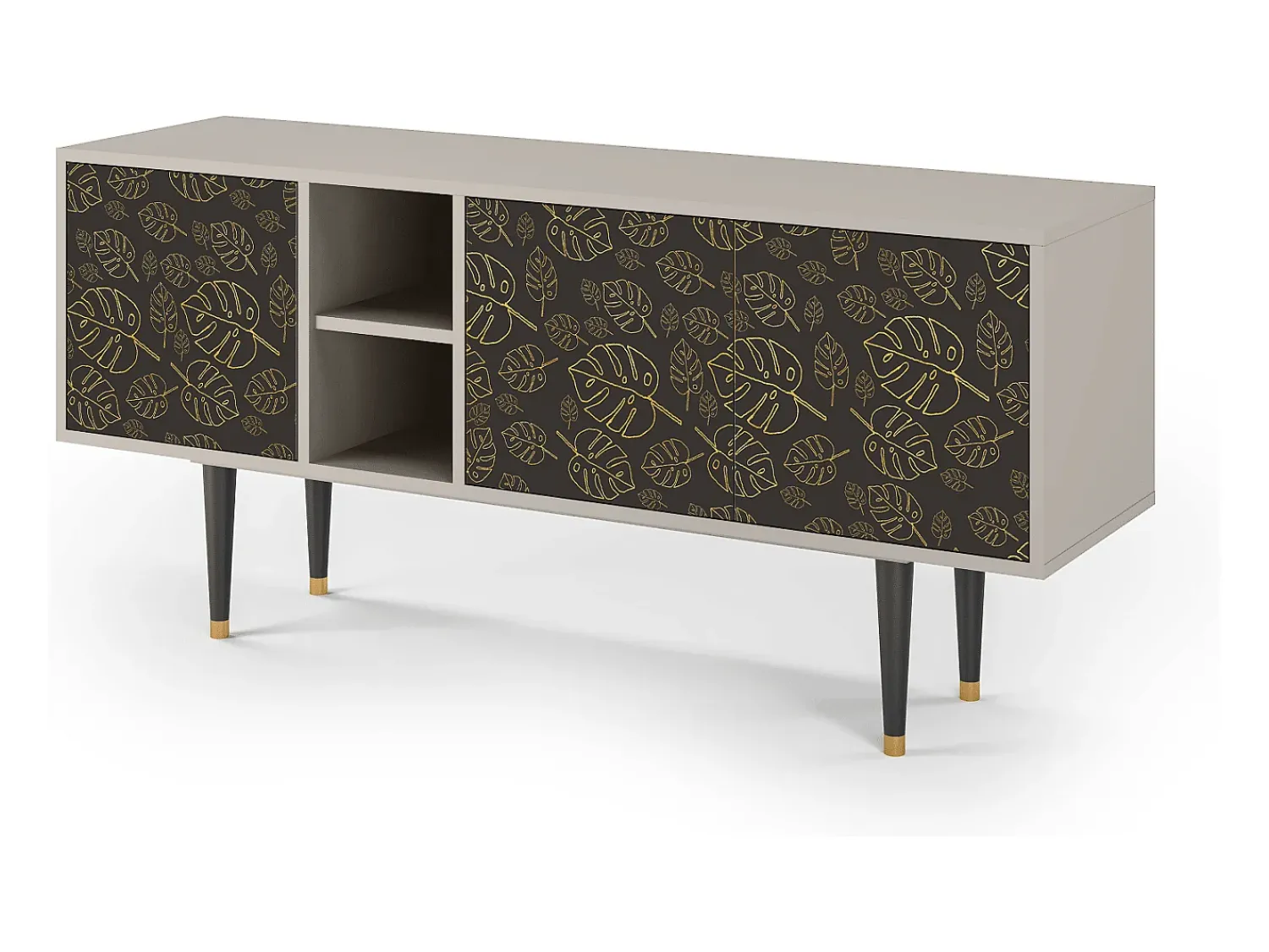 Móvel De Tv| Mueble de TV - 150х69х41 cm - T5 - Fall Of The Leaves, Areia Bege