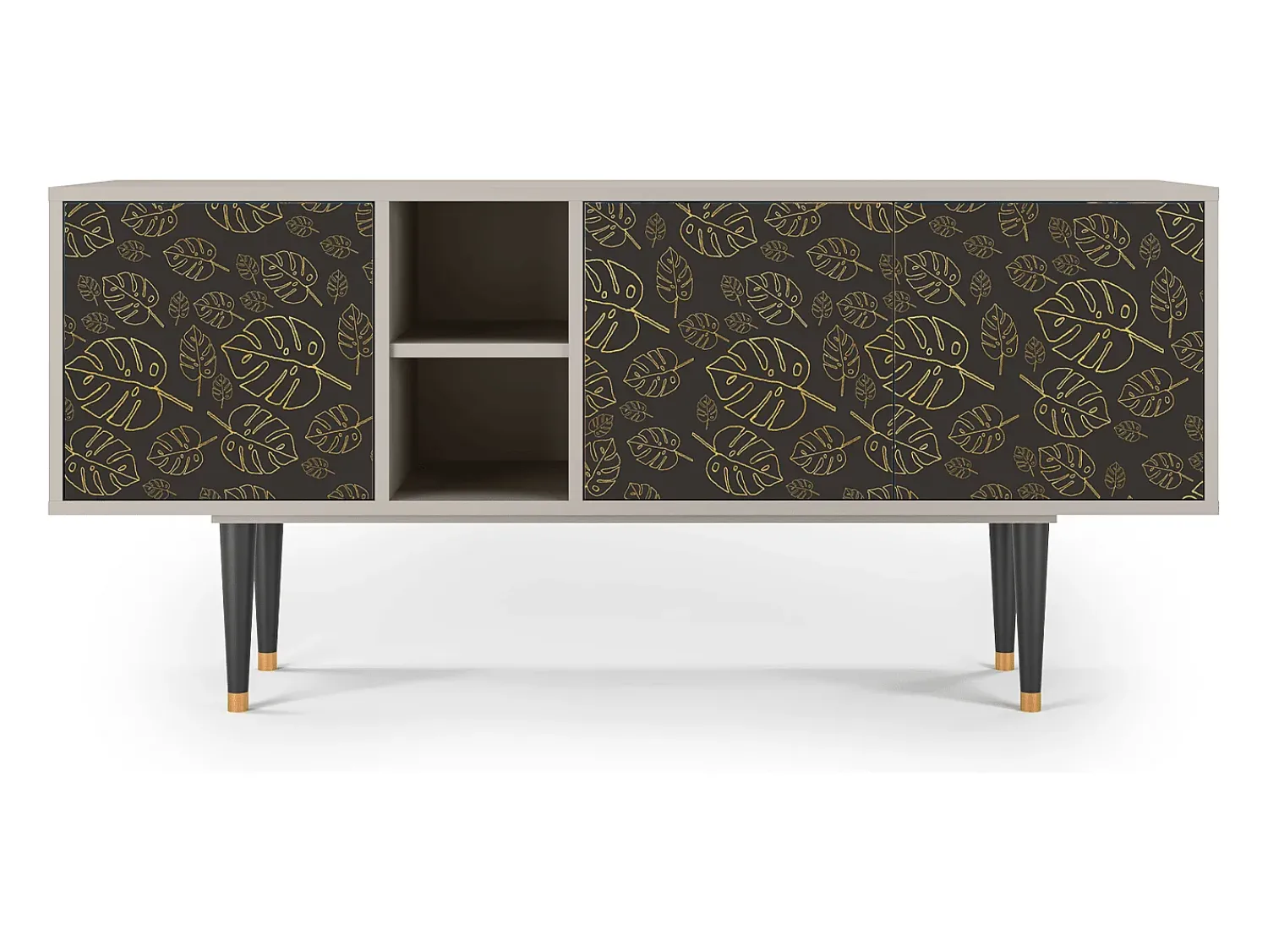 Móvel De Tv| Mueble de TV - 150х69х41 cm - T5 - Fall Of The Leaves, Areia Bege