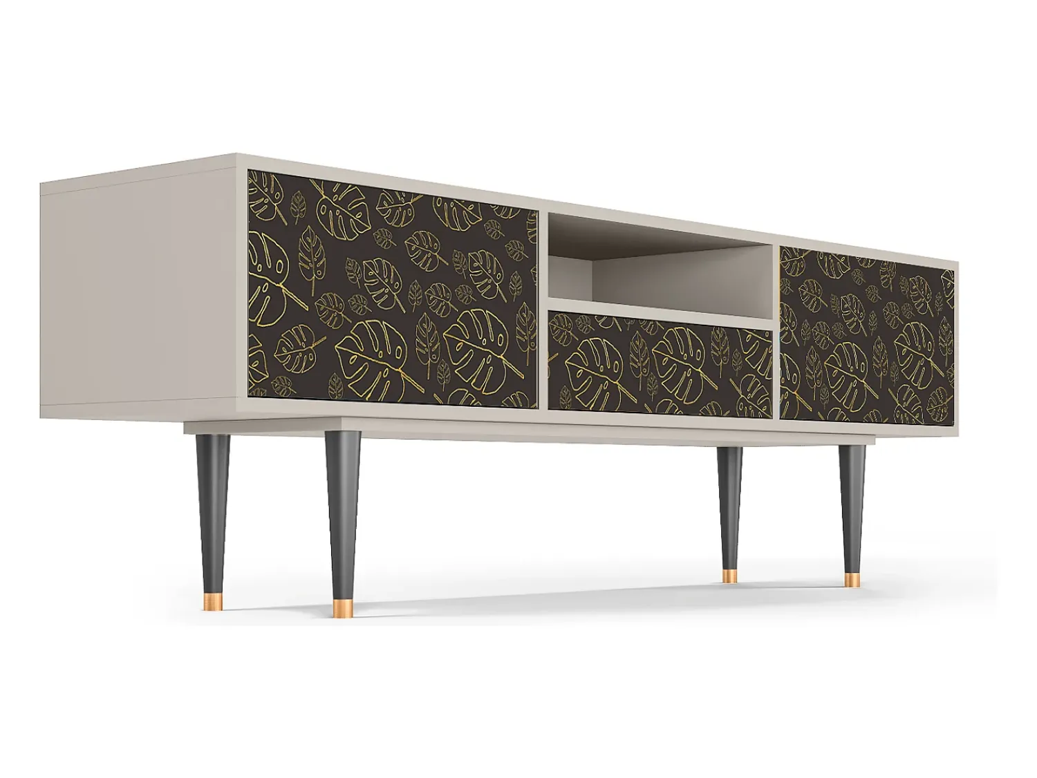 Mueble de TV - 170х59х41 cm - T6 - Fall Of The Leaves, Areia^ Móvel De Tv