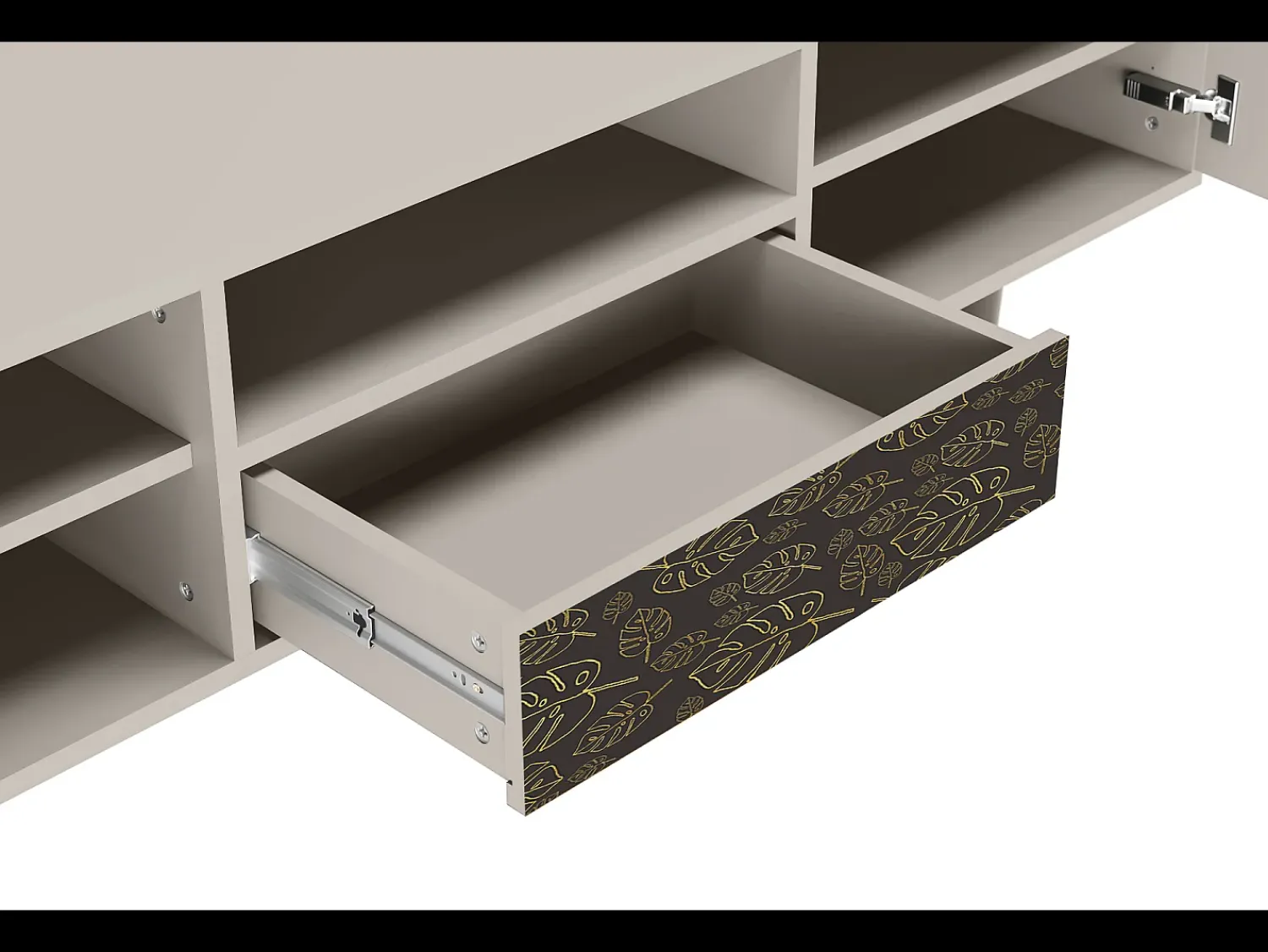 Mueble de TV - 170х59х41 cm - T6 - Fall Of The Leaves, Areia^ Móvel De Tv