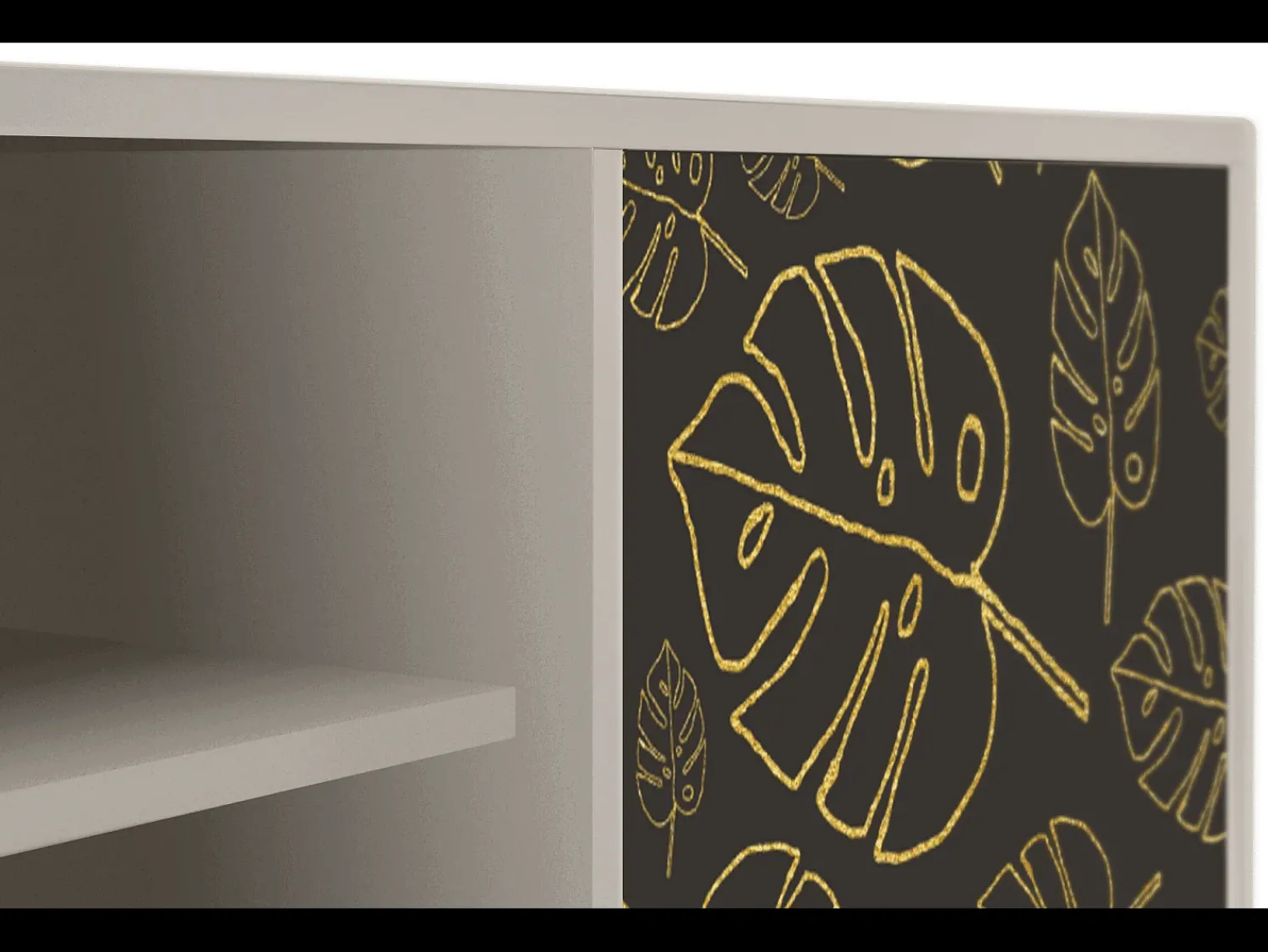 Móvel De Tv| Mueble de TV - 170х69х48 cm - T2 - Fall Of The Leaves, Areia Bege