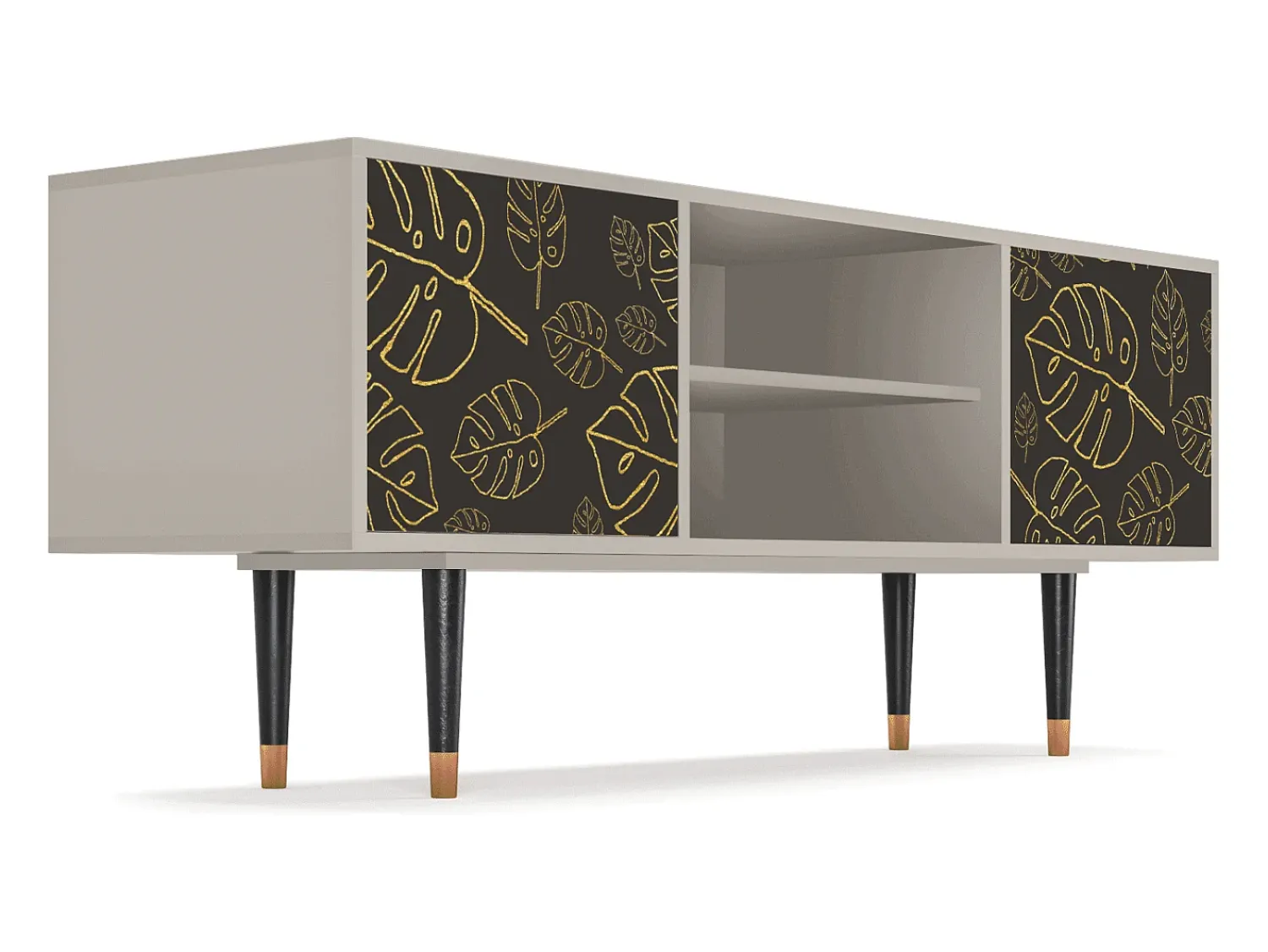 Móvel De Tv| Mueble de TV - 170х69х48 cm - T2 - Fall Of The Leaves, Areia Bege