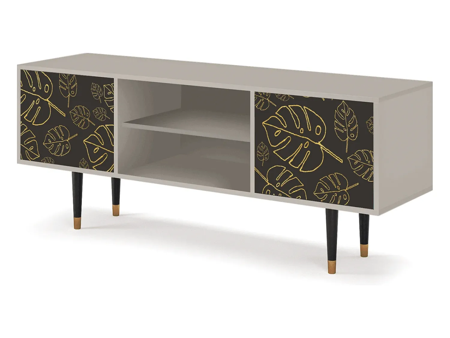 Móvel De Tv| Mueble de TV - 170х69х48 cm - T2 - Fall Of The Leaves, Areia Bege