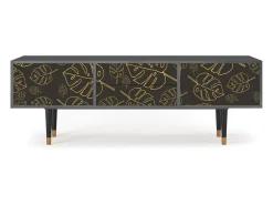 Online Mueble de TV - 170х59х48 cm - T4 - Fall Of The Leaves, Antracite Cinza antracite