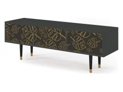 Online Mueble de TV - 170х59х48 cm - T4 - Fall Of The Leaves, Antracite Cinza antracite