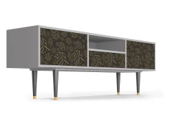 Mueble de TV - 170х59х41 cm - T6 - Fall Of The Leaves, Cinza^ Móvel De Tv