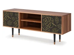 Móvel De Tv| Mueble de TV - 170х69х48 cm - T2 - Fall Of The Leaves, Nogueira Castanho