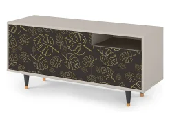 Sale Mueble de TV - 125х56х41 cm - T7 - Fall Of The Leaves, Areia Bege