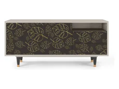 Sale Mueble de TV - 125х56х41 cm - T7 - Fall Of The Leaves, Areia Bege