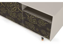 Sale Mueble de TV - 125х56х41 cm - T7 - Fall Of The Leaves, Areia Bege