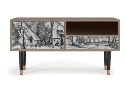 Mueble de TV - 115х59х48 cm - T3 - Farms in a Village, Latte^ Móvel De Tv