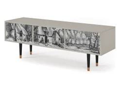 Mueble de TV - 170х59х48 cm - T4 - Farms in a Village, Areia^ Móvel De Tv