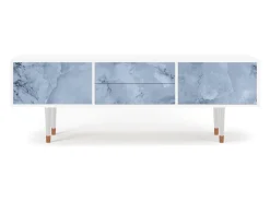 Online Mueble de TV - 170х59х48 cm - T4 - Feather Ice, Branco Bege
