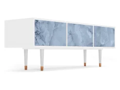 Online Mueble de TV - 170х59х48 cm - T4 - Feather Ice, Branco Bege