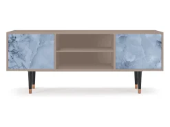 New Mueble de TV - 170х69х48 cm - T2 - Feather Ice, Latte Bege