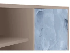 New Mueble de TV - 170х69х48 cm - T2 - Feather Ice, Latte Bege