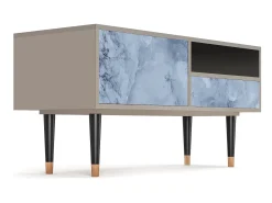 Mueble de TV - 115х59х48 cm - T3 - Feather Ice, Areia^ Móvel De Tv