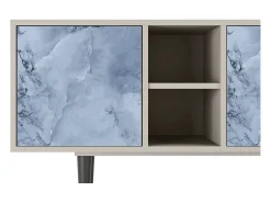Mueble de TV - 150х69х41 cm - T5 - Feather Ice, Areia^ Móvel De Tv