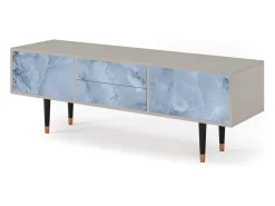 Mueble de TV - 170х59х48 cm - T4 - Feather Ice, Areia^ Móvel De Tv