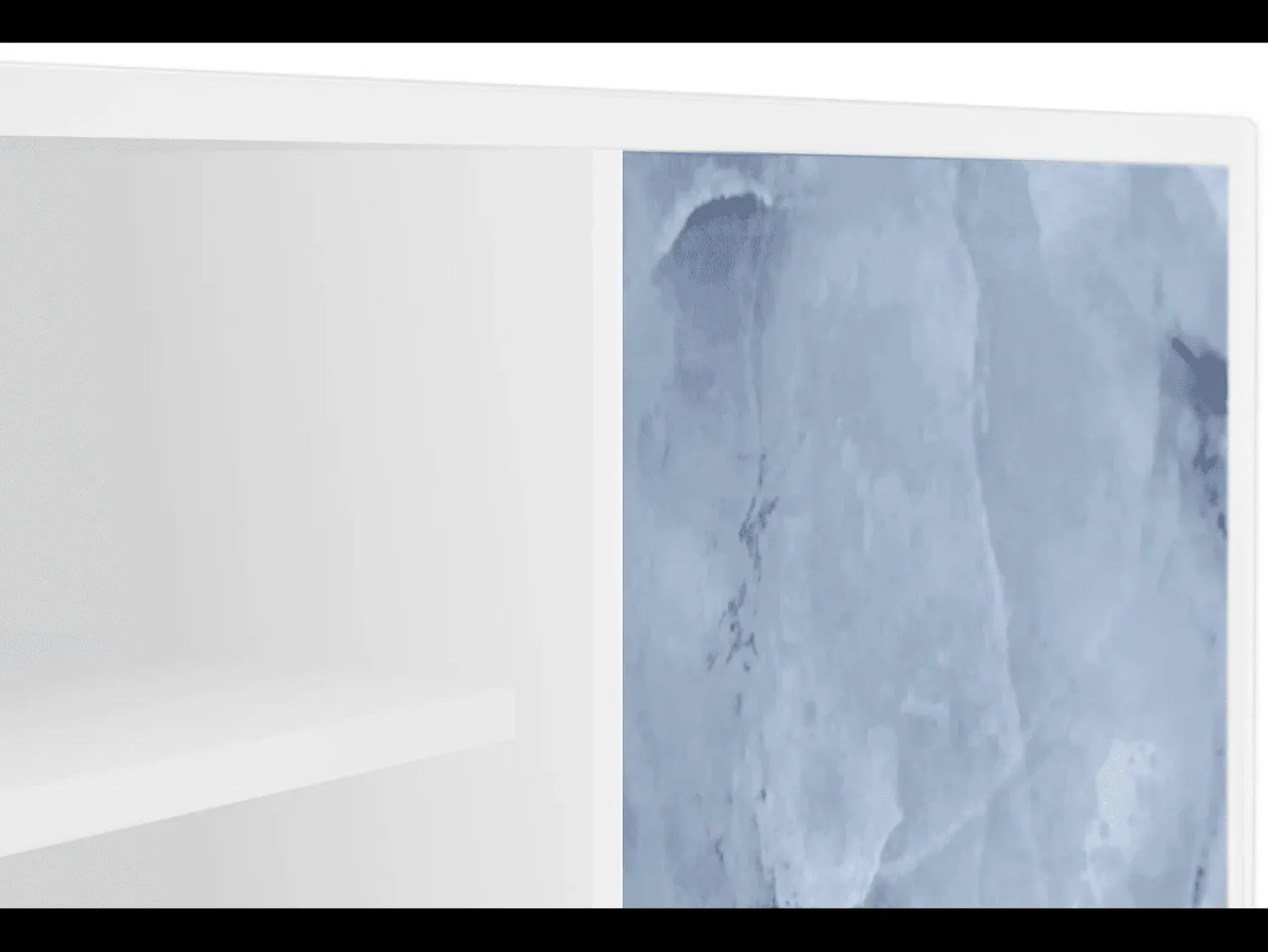 Móvel De Tv* Mueble de TV - 170х69х48 cm - T2 - Feather Ice, Branco Bege