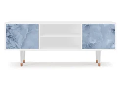 Móvel De Tv* Mueble de TV - 170х69х48 cm - T2 - Feather Ice, Branco Bege