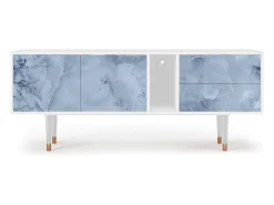 Mueble de TV - 170х69х48 cm - T1 - Feather Ice, Branco^ Móvel De Tv