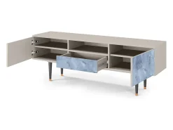 Móvel De Tv* Mueble de TV - 170х59х41 cm - T6 - Feather Ice, Areia Bege