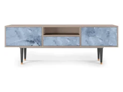 Móvel De Tv| Mueble de TV - 170х59х41 cm - T6 - Feather Ice, Latte Bege