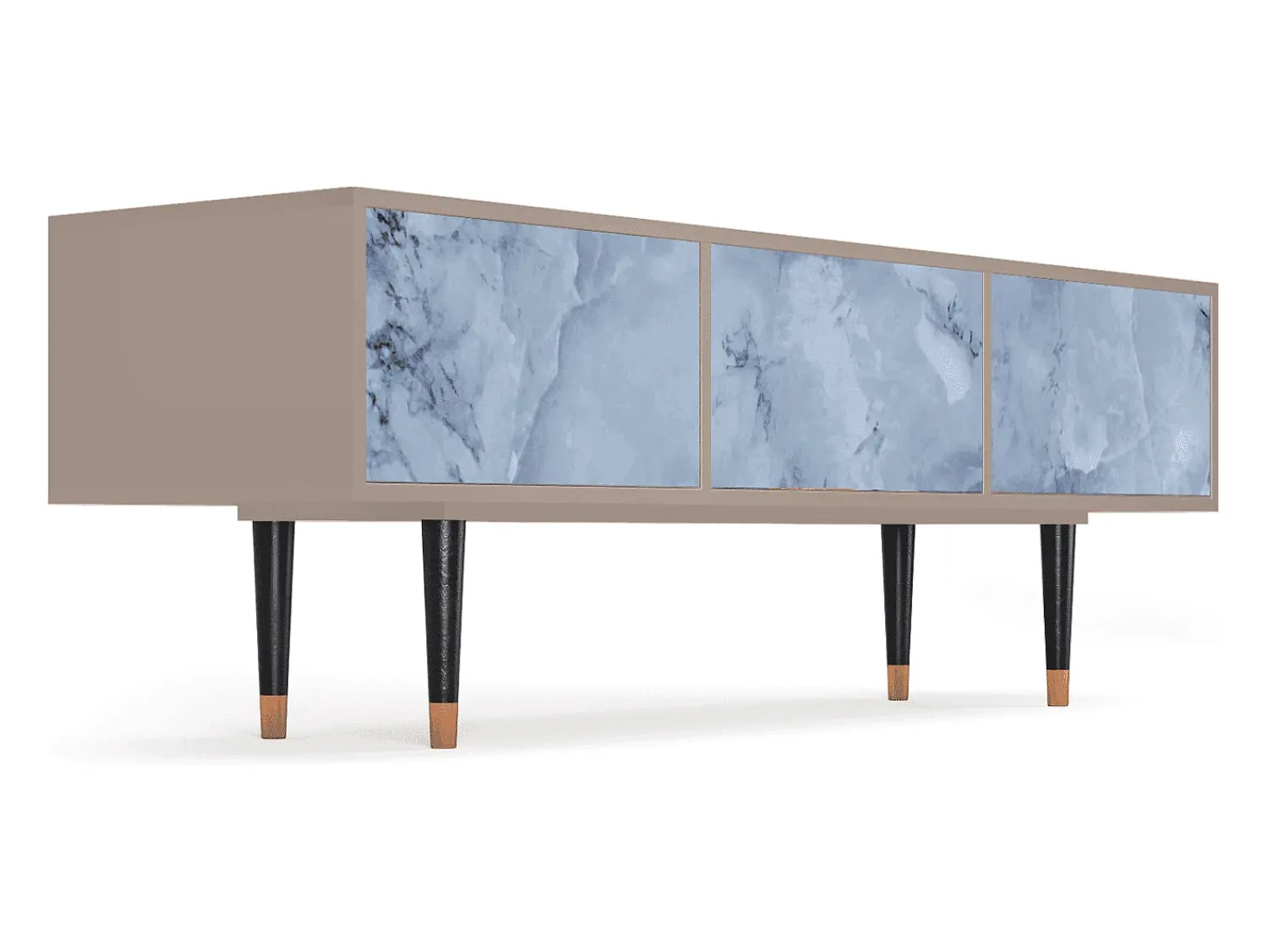 Mueble de TV - 170х59х48 cm - T4 - Feather Ice, Latte^ Móvel De Tv