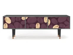 Sale Mueble de TV - 170х59х48 cm - T4 - Fine Wine, Antracite Cinza antracite