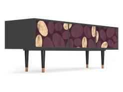 Sale Mueble de TV - 170х59х48 cm - T4 - Fine Wine, Antracite Cinza antracite