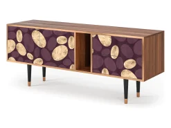 Mueble de TV - 170х69х48 cm - T1 - Fine Wine, Nogueira^ Móvel De Tv