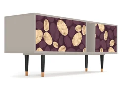 Móvel De Tv* Mueble de TV - 170х69х48 cm - T1 - Fine Wine, Areia Bege