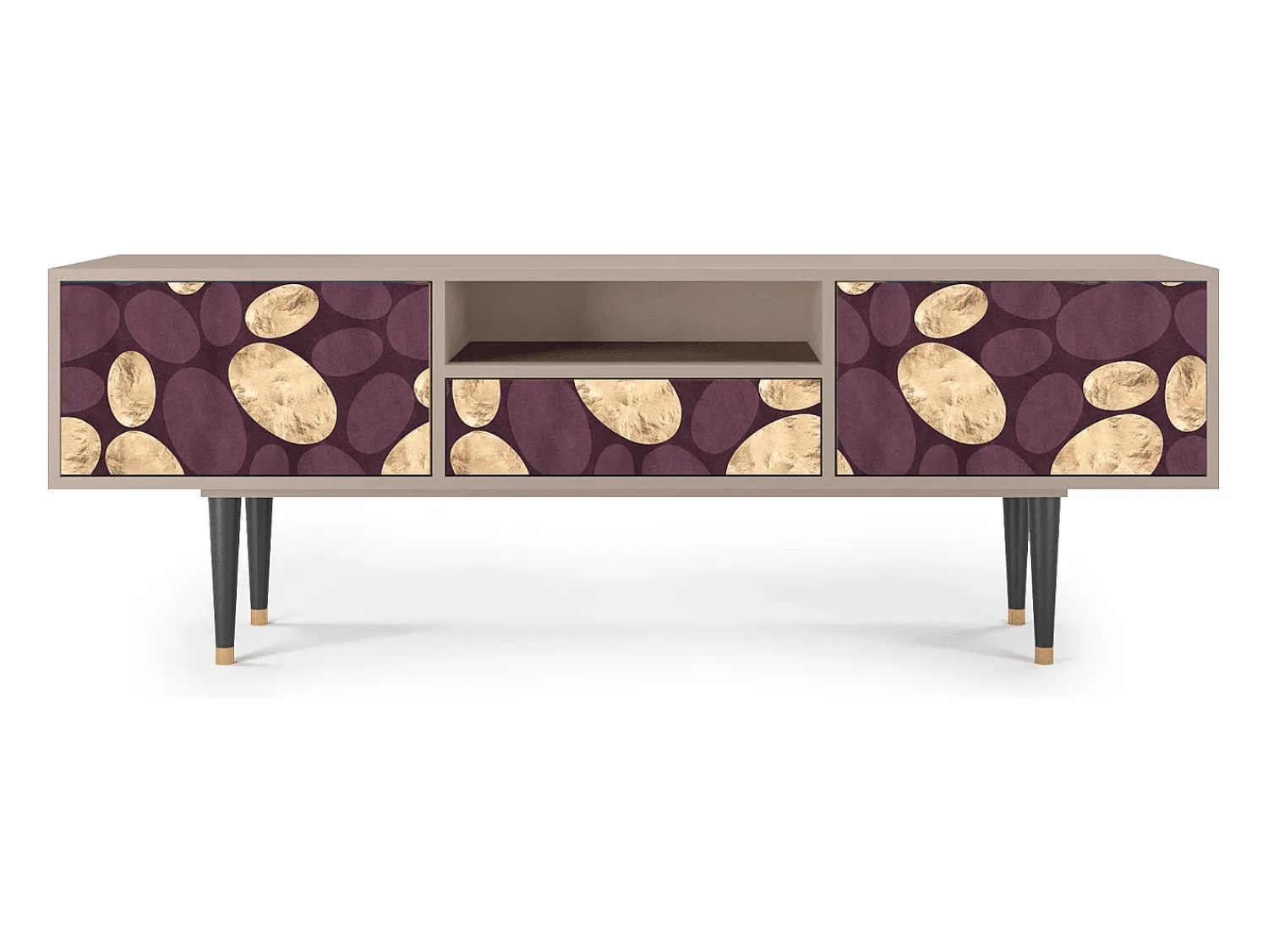 Sale Mueble de TV - 170х59х41 cm - T6 - Fine Wine, Latte Bege