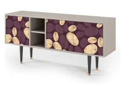 Hot Mueble de TV - 150х69х41 cm - T5 - Fine Wine, Areia Bege