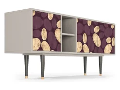 Hot Mueble de TV - 150х69х41 cm - T5 - Fine Wine, Areia Bege