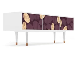 Móvel De Tv* Mueble de TV - 170х59х48 cm - T4 - Fine Wine, Branco Bege