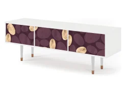 Móvel De Tv* Mueble de TV - 170х59х48 cm - T4 - Fine Wine, Branco Bege