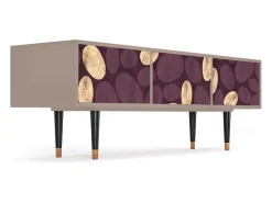 Mueble de TV - 170х59х48 cm - T4 - Fine Wine, Latte^ Móvel De Tv