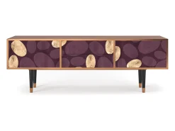 Móvel De Tv* Mueble de TV - 170х59х48 cm - T4 - Fine Wine, Nogueira Castanho