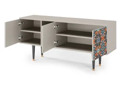 Clearance Mueble de TV - 150х69х41 cm - T5 - Fire Beetle, Areia Bege
