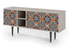 Clearance Mueble de TV - 150х69х41 cm - T5 - Fire Beetle, Areia Bege