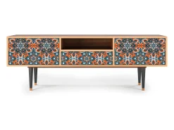 Mueble de TV - 170х59х41 cm - T6 - Fire Beetle, Nogueira^ Móvel De Tv