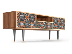 Mueble de TV - 170х59х41 cm - T6 - Fire Beetle, Nogueira^ Móvel De Tv