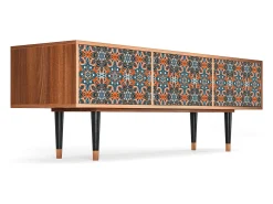 Mueble de TV - 170х59х48 cm - T4 - Fire Beetle, Nogueira^ Móvel De Tv