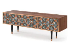 Mueble de TV - 170х59х48 cm - T4 - Fire Beetle, Nogueira^ Móvel De Tv
