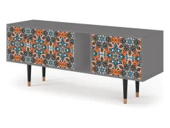 Mueble de TV - 170х69х48 cm - T1 - Fire Beetle, Cinza^ Móvel De Tv