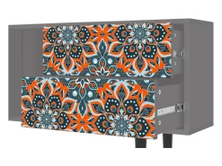Mueble de TV - 170х69х48 cm - T1 - Fire Beetle, Cinza^ Móvel De Tv